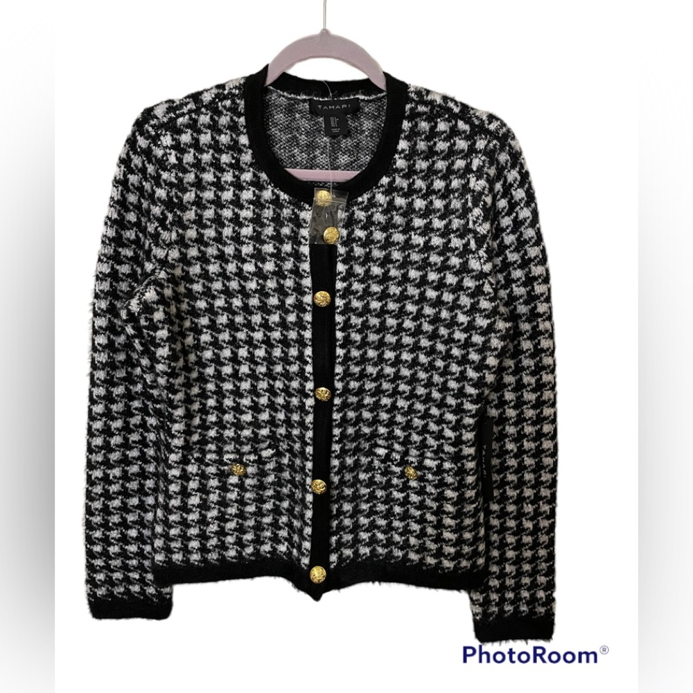 TAHARI SWEATER CARDIGAN